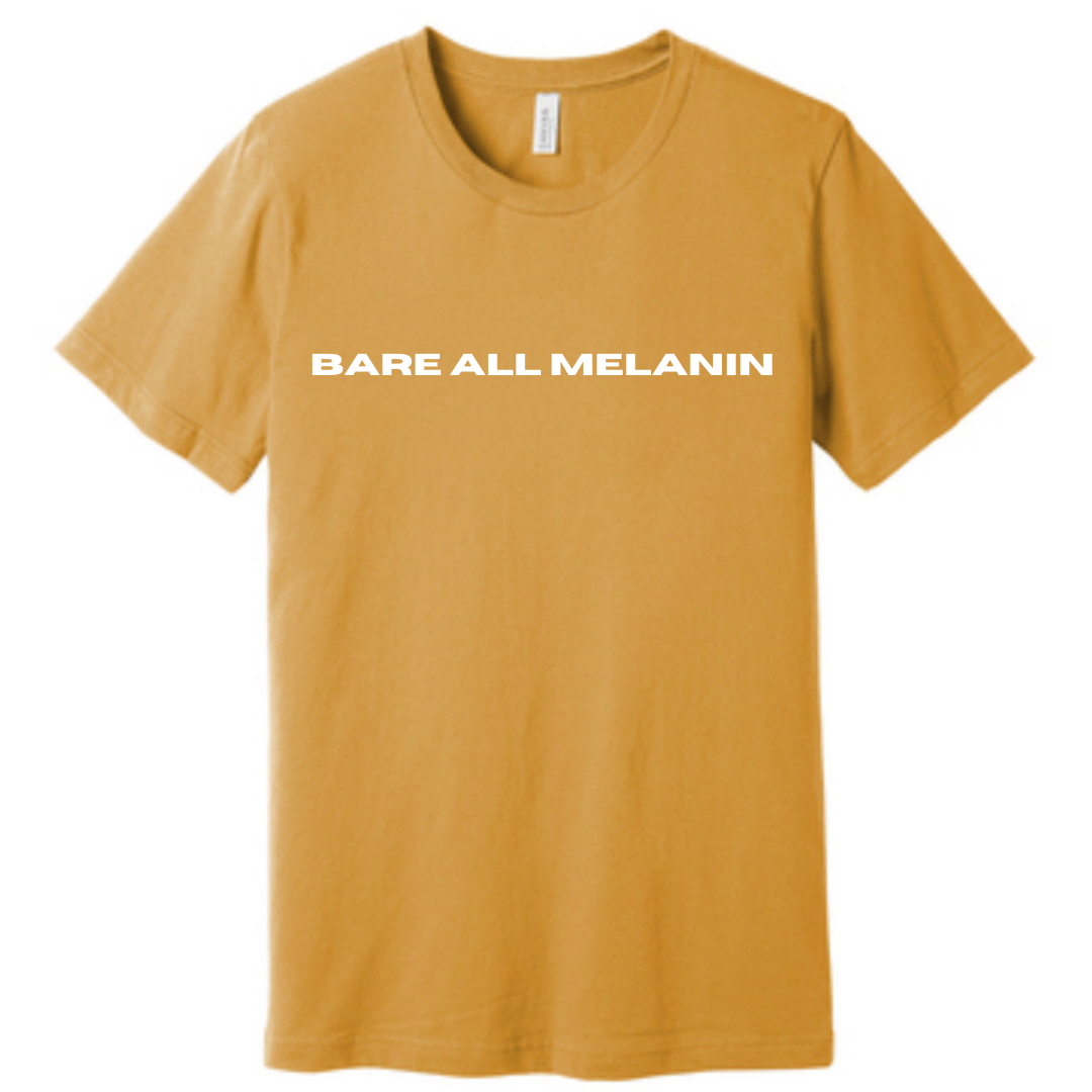 BAM | Bare All Melanin Short Tee - Gold'n