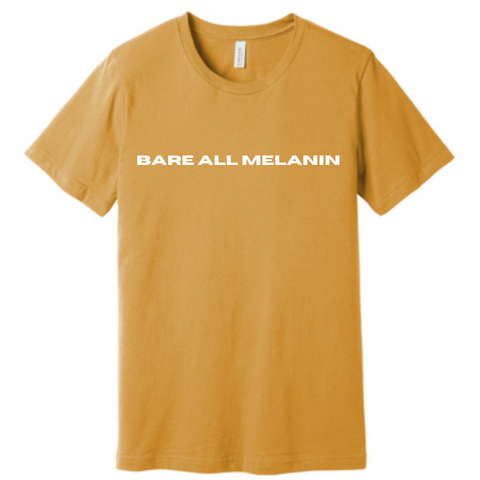 BAM | Bare All Melanin Short Tee - Gold'n