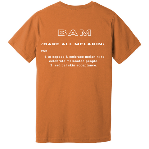 BAM | Bare All Melanin Short Tee - Clay