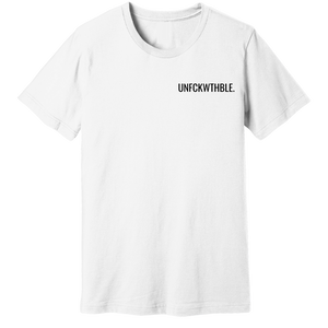 UNFCKWTHBLE CLASSIC TEE - White