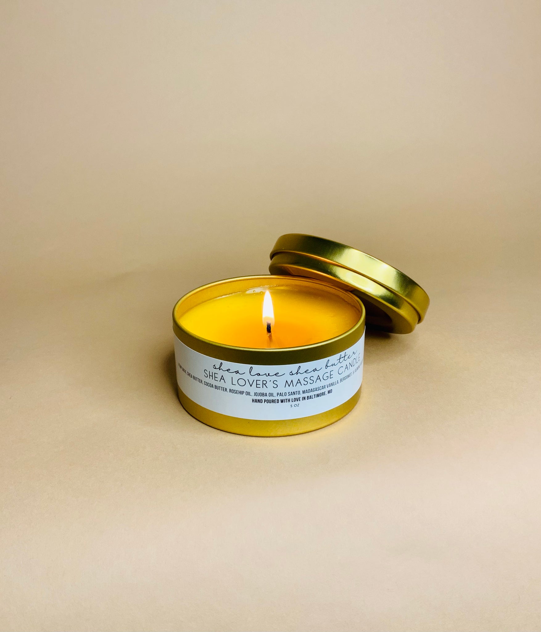 Shea Lover’s Massage Candle