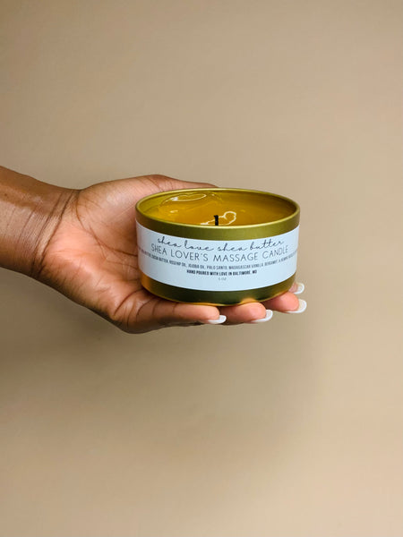 Shea Lover’s Massage Candle