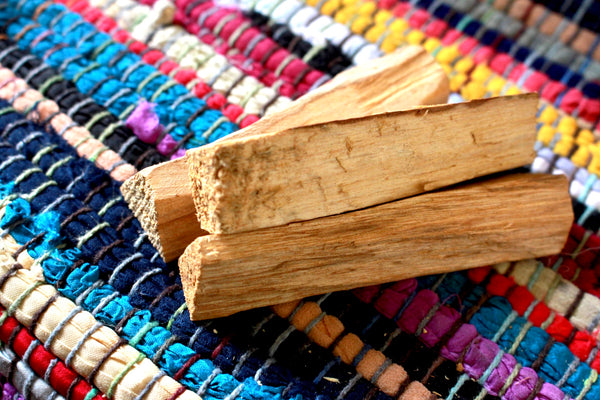 Calm Cleansing Kit | Raw Amethyst + 3 Palo Santo Bundle